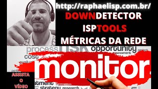 zabbix DownDetector ISPtools métricas da rede [upl. by Lew]