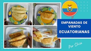 EMPANADAS DE VIENTO ECUATORIANAS  💯 FÁCIL y con QUESO [upl. by Otrebmuh]