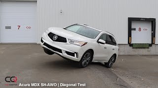 SHAWD Diagonal TEST Acura MDX  Can it climb [upl. by Rahas20]