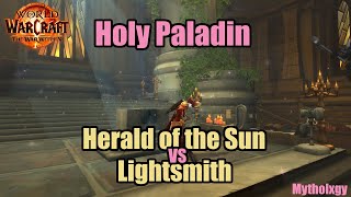 Holy Paladin in War Within Alpha Lightsmith vs Herald of the Sun  Mythology [upl. by Tireb]