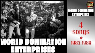 World Domination Enterprises  4 Songs 19851989 [upl. by Cung]