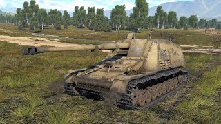 War Thunder Nashorn German Tank Destroyer Gameplay 1440p 60FPS [upl. by Ecyarg722]