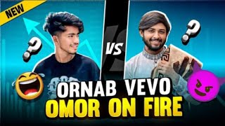 Omor On Fire vs Ornab Vevo Controversy ❌ By Roasting polapan [upl. by Adnamaa]