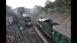 Mid Hants Railway Autumn Steam Spectacular October 2014 [upl. by Atinauq]