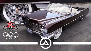 Kindigit Built Custom ‘64 Cadillac on Air Suspension with a Big Block [upl. by Harle698]