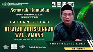 🔴Kajian Kitab  Risalah Ahlissunnah wal Jamaah  Ust AHMAD FIRDAUS ALHALWANI  Nahnutv [upl. by Nebra]