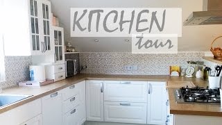 NOVA KUHINJA Kitchen tour [upl. by Simaj]