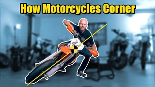 How Motorcycles Corner  EXPLAINED [upl. by Narcissus]