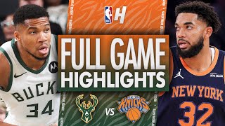 Milwaukee Bucks vs New York Knicks  Full Game Highlights  November 8 202425 NBA Season [upl. by Lek]