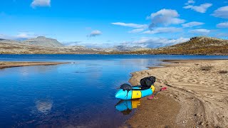 Norway 20210921 Packrafting Sølndalen Waterway 22 [upl. by Ettesyl]