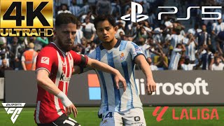 EA SPORTS FC 24  REAL SOCIEDAD VS ATHLETIC CLUB  LA LIGA  BROADCAST CAM TV  ESTADIO REALE ARENA [upl. by Edda]