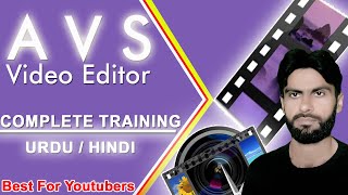 AVS Video Editor complete Tutorial Beginner to Advance  Best youtube Video editor [upl. by Rosco]