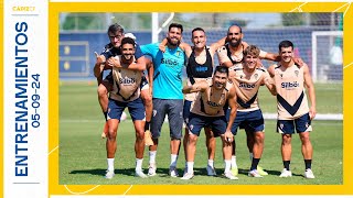 Jueves táctico para seguir preparando la visita al CD Castellón  Cádiz Club de Fútbol [upl. by Senoj]