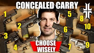 Choosing the BEST Gun for Conceal Carry [upl. by Ahsienyt79]