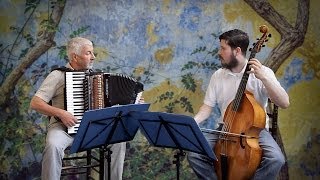 ZEFIRO TORNA  Monteverdi  Italian classical accordion music amp viola da gamba fisarmonica Akkordeon [upl. by Yllek]