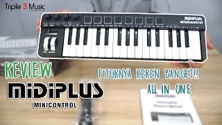 Review Midiplus Minicontrol 32 Midi Controller  Tutorial setting di FL Studio fruity loop [upl. by Aeht]