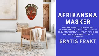 Afrikanska Masker [upl. by Aivatra]