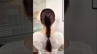 braid hairstyle for school easy shortvideo viralshorts braidhairstyle braidhairstyles [upl. by Annonyw]