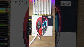 Dibujando a DEADPOOL en 4 Estilos 🥵 deadpool drawing dibujos [upl. by Salokkin652]