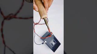 How to make a 12V rechargeable soldering iron at home [upl. by Llennoc799]