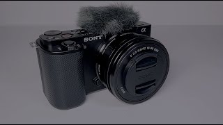 Unboxing Sony  Alpha ZVE10 Kit Mirrorless Vlog Camera with 1650mm Lens  Black [upl. by Heda]