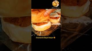 Kids Favourite😋Homemade Zinger Burger🍔🍟 viralvideo shorts zinger zingerburgerkitchenwithsimi [upl. by Timmons]