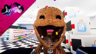 Sackboy Buys a PS3 For Cheap Price  Dreams PS4 [upl. by Lepley]