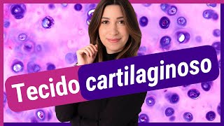 TECIDO CARTILAGINOSO  Histologia [upl. by Ekralc]