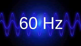 60 Hz clean pure sine wave BASS TEST TONE frequency [upl. by Yrol]