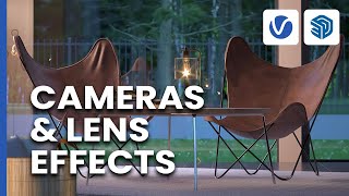 Working with camera settings and lens effects in VRay for SketchUp [upl. by Meeharbi]