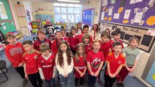 Year 5 Ed Sheeran Perfect in Welsh [upl. by Oetam]