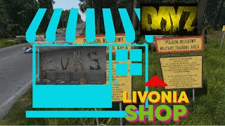 DayZ  LIVONIA Shop and Base Location  Console Modding 2022 [upl. by Josephson]