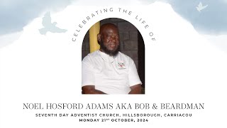 Funeral Service  The Late Noel Hosford Adams aka Bob and Beardman [upl. by Moynahan]