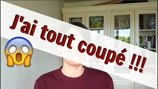 Ma coupe garçonne  Jai coupé mes cheveux longs [upl. by Amann]