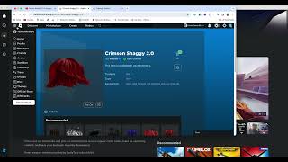 I Brought Roblox Shaggy Hair By Accident [upl. by Ailam]