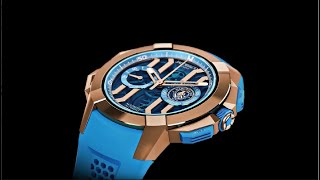 Jacob amp Co Epic X Manchester City Rose Gold Watch 2024 [upl. by Omsare]