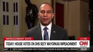 Leader Jeffries on CNN This Morning [upl. by Ettezel601]