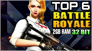 Top 6 BATTLE ROYALE Leve Para ANDROID 2022 [upl. by Trauts]