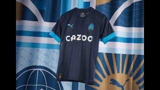 Le nouveau maillot extérieur 2023 de lOM révélé par Puma [upl. by Cilurzo]