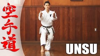 Unsu  KARATE KATA [upl. by Nahguav]