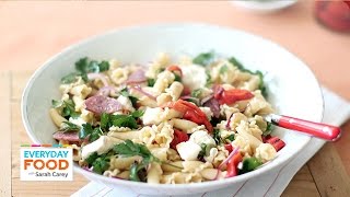 Antipasta Pasta Salad  Everyday Food with Sarah Carey [upl. by Porcia]