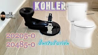 Instalación de TOILET  KOHLER 202050  204850 [upl. by Dewitt839]