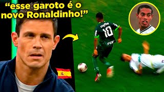 GRINGOS ESTÃO COMPARANDO ESTEVÃO WILLIAN COM RONALDINHO ESTEVÃO TÁ CHOCANDO [upl. by Wiatt191]