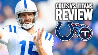 Colts vs Titans Week 6 Game Review  PFF [upl. by Notsyrb756]