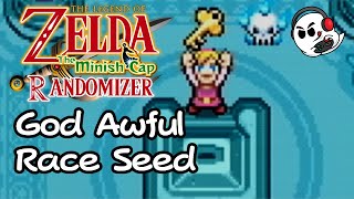 God Awful Race Seed  Minish Cap Rando Standard Race [upl. by Erina]