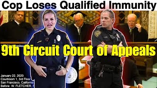 Young Attorney Destroys Cops Qualified Immunity in 9th Circuit US Court of Appeals [upl. by Colligan690]