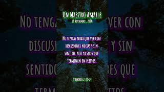 2 Timoteo 22226 Un Maestro Amable [upl. by Aliehs775]