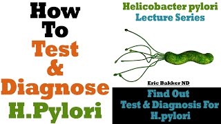 How To Diagnose and Test for Helicobacter Pylori  Ask Eric Bakker [upl. by Rehpotsirhc258]