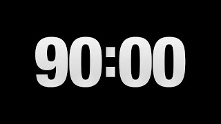 Countdown timer 1 hour and 30 minutes  90 minutes [upl. by Nilok]