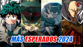 ANIMES MÁS ESPERADOS PARA EL 2024 CONFIRMADOS parte 3  Rincón Otaku [upl. by Dnomsaj]